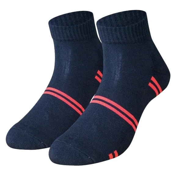 Ankle Black/Red