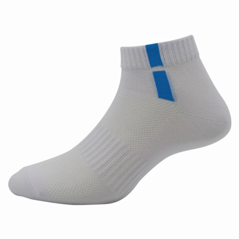 Stripe White - Blue
