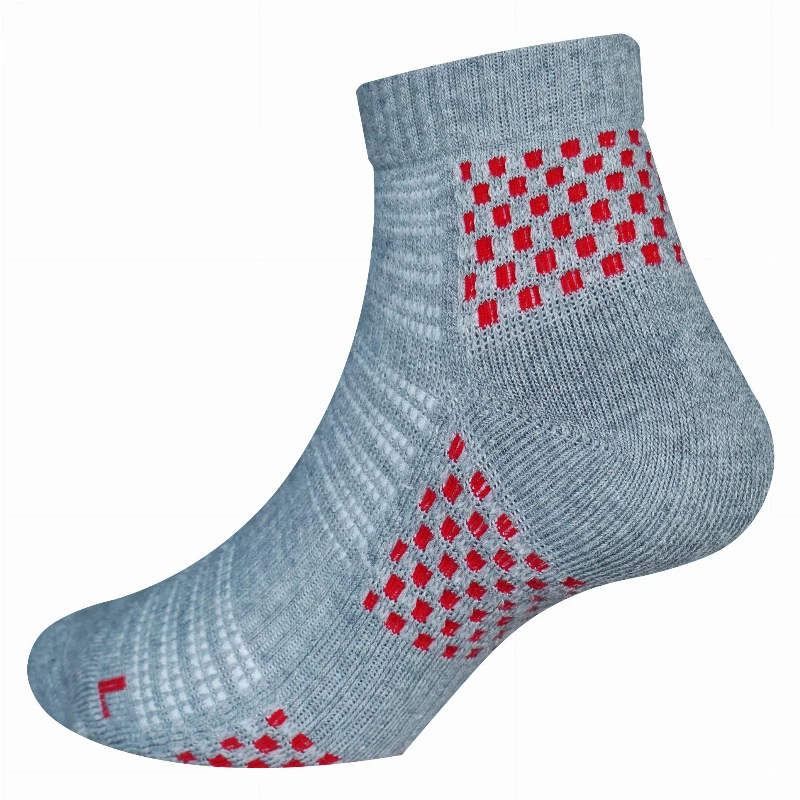 Grey/Red